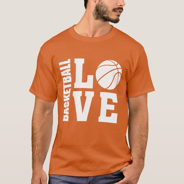 Camiseta Baloncesto Amor, Baloncesto (Anverso)