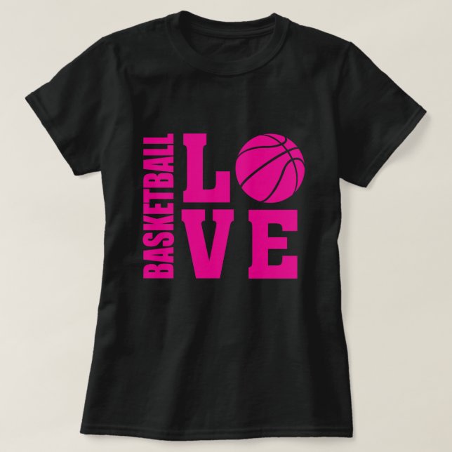Camiseta Baloncesto Amor, Baloncesto (Diseño del anverso)