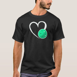 Camiseta Baloncesto Amor Baloncesto Turquesa de Corazón Bla
