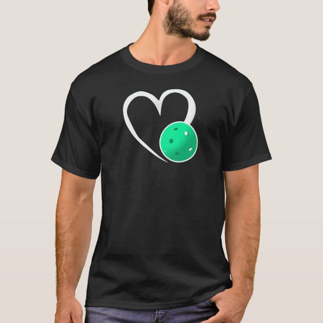 Camiseta Baloncesto Amor Baloncesto Turquesa de Corazón Bla (Anverso)