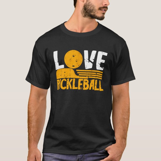 Camiseta Baloncesto Amor Paddle Ball Deportes Paddleball Pl (Anverso)