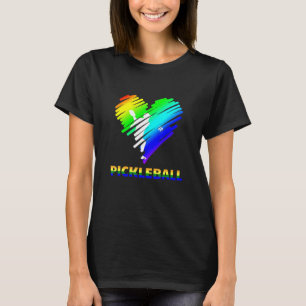 Camiseta Baloncesto Arcoiris Colores Corazón Amor Paddle Ba