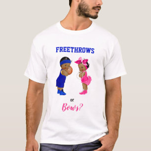 Camiseta Baloncesto arroja revelación de género de niño Chi