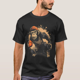 Camiseta Baloncesto Arte Animal Naturaleza Baloncesto Hoop