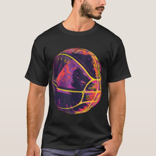 Camiseta Baloncesto Artesanía Baloncesto Lover Bball Player (Anverso)