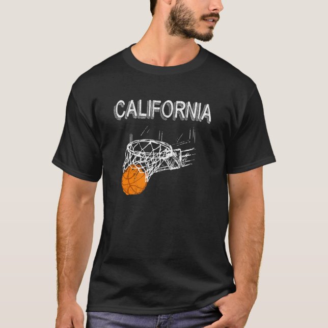 Camiseta Baloncesto B Ball Amazing Dunk de California (Anverso)
