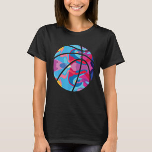 Camiseta Baloncesto Baloncestista Colorful Graphic