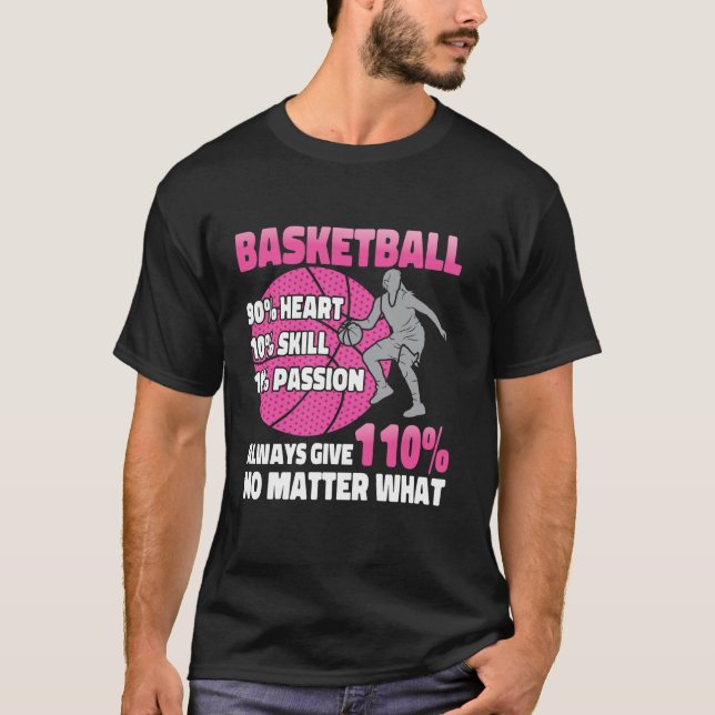 Camiseta Baloncesto Baloncesto Baloncesto 90 Heart 10 Skill (Anverso)