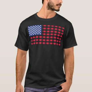 Camiseta Baloncesto Bandera Americana Patriótica 4 de julio