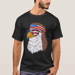 Camiseta Baloncesto Bandera Americana Skull Sunglass Patrió