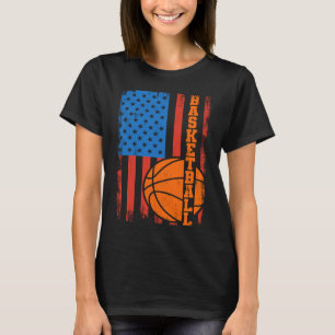Camiseta Baloncesto Bandera de los Estados Unidos Patriota 