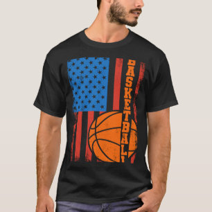Camiseta Baloncesto Bandera de los Estados Unidos Patriota 
