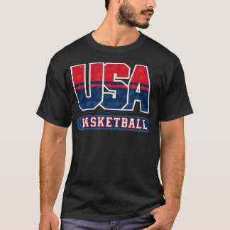 Camiseta Baloncesto Bandera Estadounidense Deportes Patriót