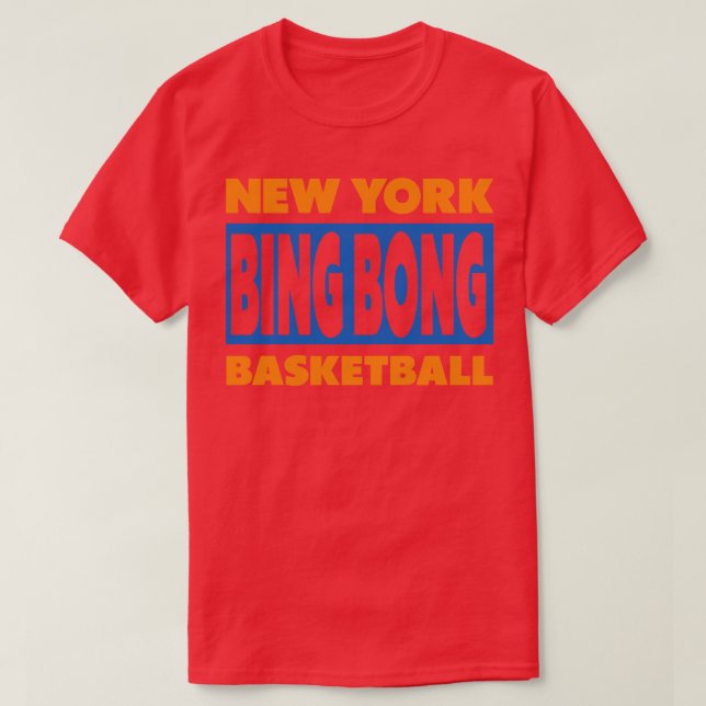 Camiseta Baloncesto Bing Bong de Nueva York (Diseño del anverso)