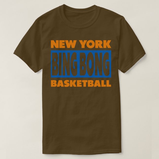 Camiseta Baloncesto Bing Bong de Nueva York (Diseño del anverso)
