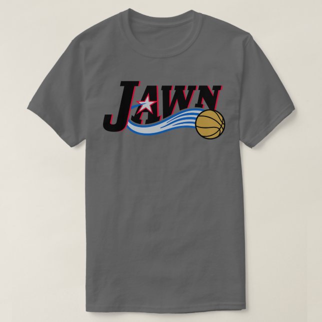 Camiseta Baloncesto blanco Jawn Retro 1 (Diseño del anverso)