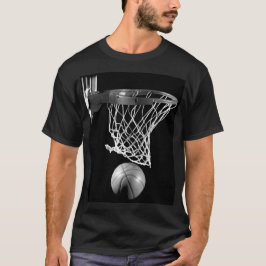 Camiseta Baloncesto blanco y negro