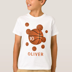 Camiseta Baloncesto Bolas Deportes Edad del jugador Número 