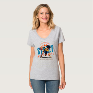 Camiseta Baloncesto callejero   V-Cuello femenino