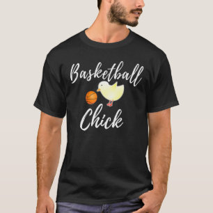 Camiseta Baloncesto Chick Baloncesto Chicken Lover