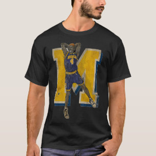 Camiseta Baloncesto Clásico de Michigan