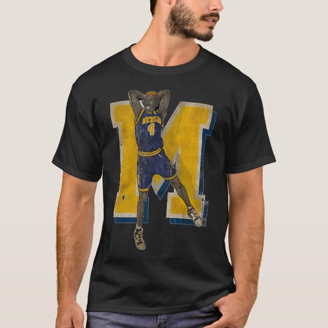 Camiseta Baloncesto Clásico de Michigan (Anverso)