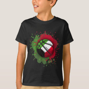 Camiseta Baloncesto Con Bandera De Kuwait