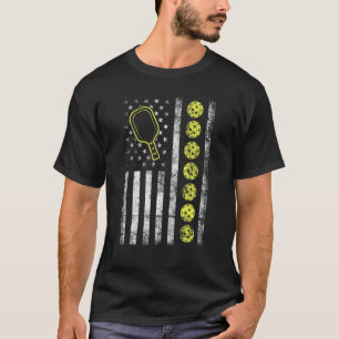 Camiseta Baloncesto con bandera estadounidense