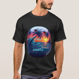 Camiseta Baloncesto con el golfo de américa