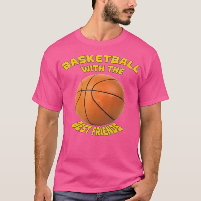 Camiseta Baloncesto con el mejor amigo (Anverso)