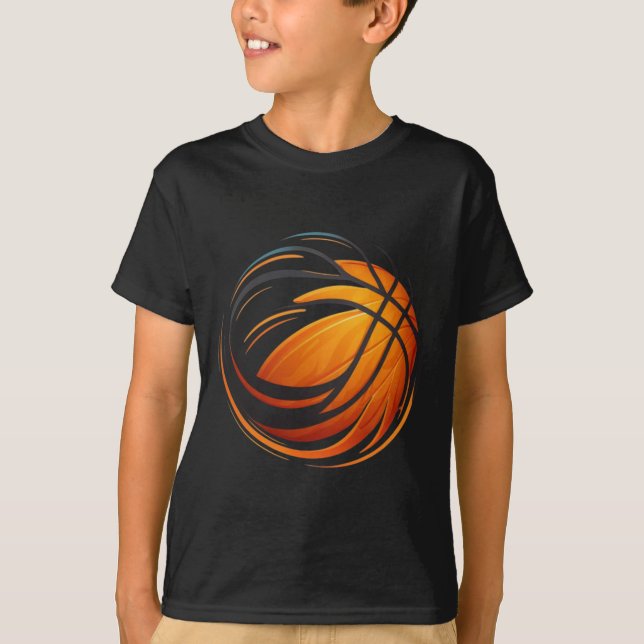 Camiseta Baloncesto Con Líneas (Anverso)