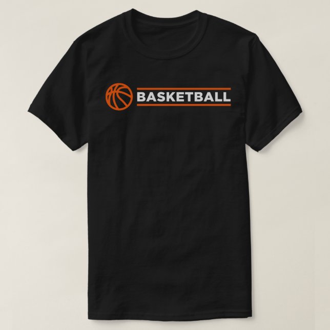 Camiseta baloncesto con pelota (Diseño del anverso)