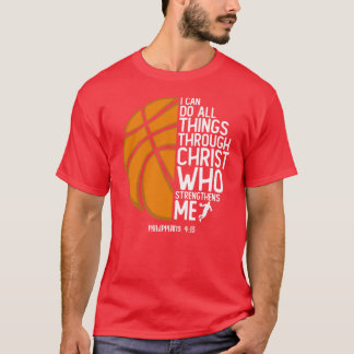 Camiseta Baloncesto Cristiano Puedo Hacer Todas Las Cosas A