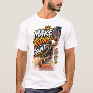 Camiseta Baloncesto Cuenta Hoy – Deportes Motivacionales 