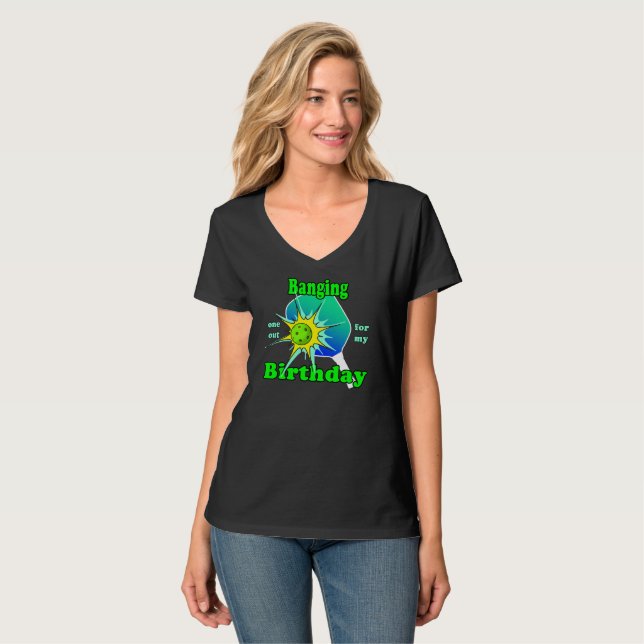 Camiseta Baloncesto Cumpleaños Blue Green Paddle Ball Banca (Anverso completo)