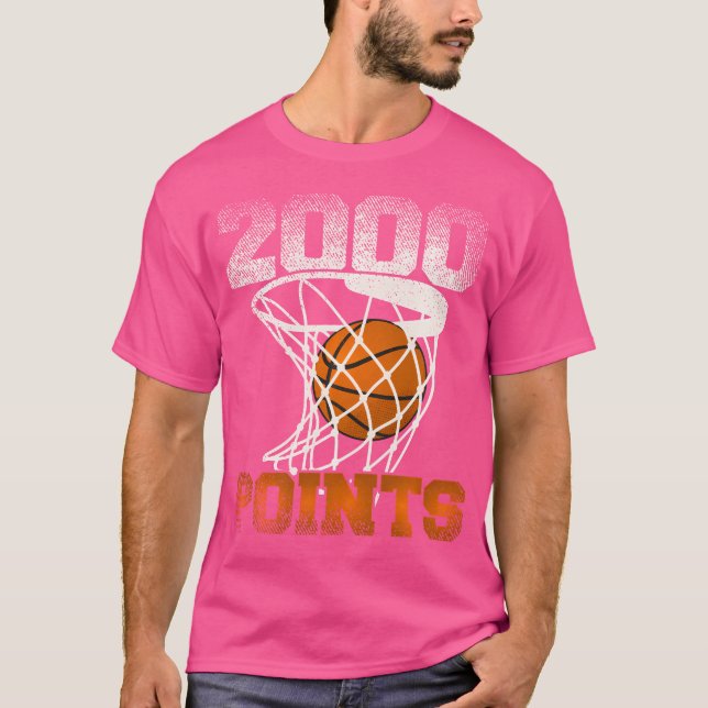 Camiseta Baloncesto De 2000 Puntos Para Tu Básquetbol Favor (Anverso)