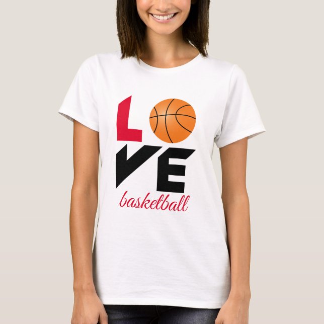 Camiseta Baloncesto de amor (Anverso)
