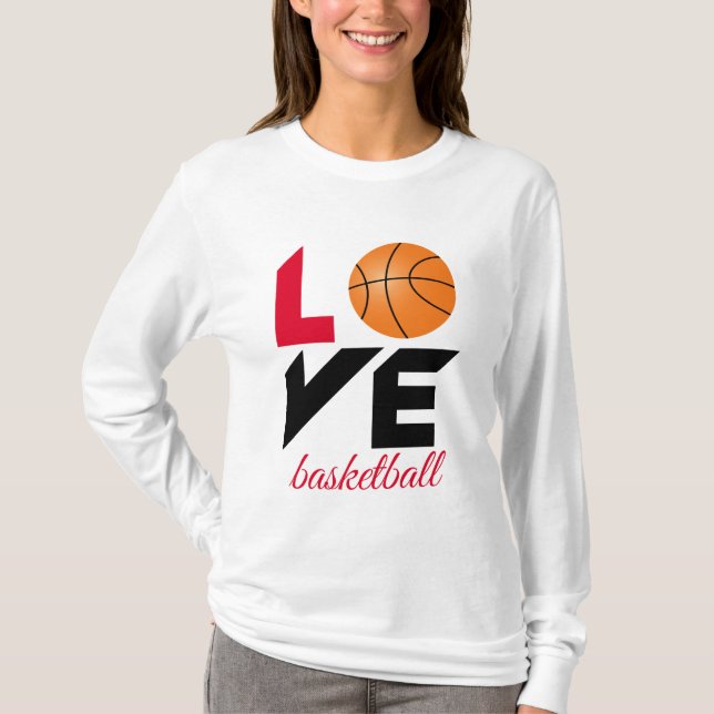 Camiseta Baloncesto de amor (Anverso)