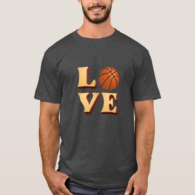 Camiseta baloncesto de amor (Anverso)