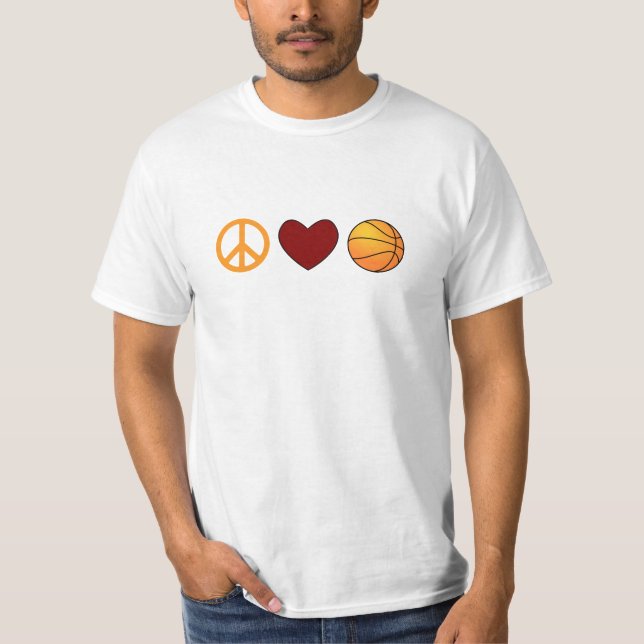 CAMISETA BALONCESTO DE AMOR DE LA PAZ (Anverso)