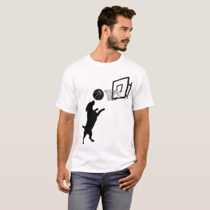 Camiseta Baloncesto de Animales de Dibujos Animados