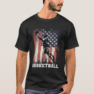 Camiseta Baloncesto de apoyo a la bandera del equipo USA Ho
