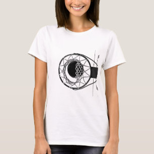 Camiseta Baloncesto de arte pop