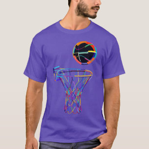 Camiseta Baloncesto de baloncesto Colorido