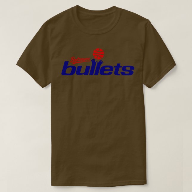 Camiseta Baloncesto de Baltimore Bullets Defunts (Diseño del anverso)