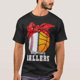 Camiseta Baloncesto de béisbol ocupado