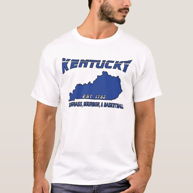 Camiseta Baloncesto de Borbón de Kentucky Bluegrass (Anverso)