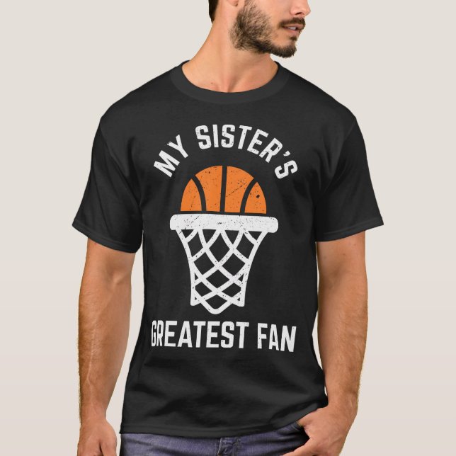 Camiseta Baloncesto De Chica De Secundaria Para Brother Y S (Anverso)