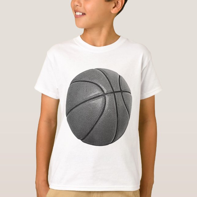 Camiseta Baloncesto de escala de grises (Anverso)