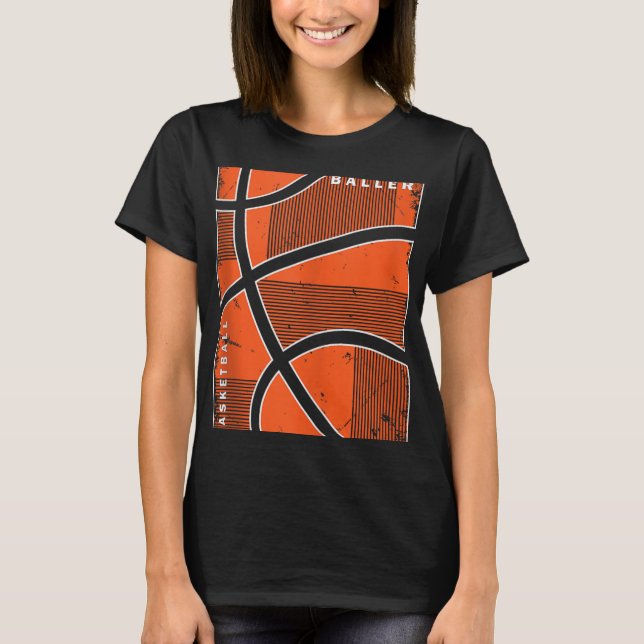 Camiseta Baloncesto de estilo retro Niños Jugando 10-12 12- (Anverso)